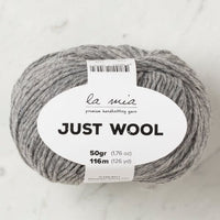 Νήματα πλεξίματος La Mia Just Wool | διάφορες αποχρώσεις