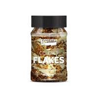Νιφάδες από μεταλλικό φύλλο Pentart 100 ml | διάφορες αποχρώσεις