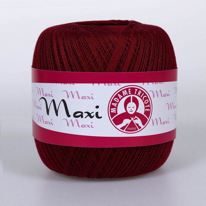 Νήμα για δαντέλα Madame Tricote Maxi, πλούσια παλέτα χρωμάτων