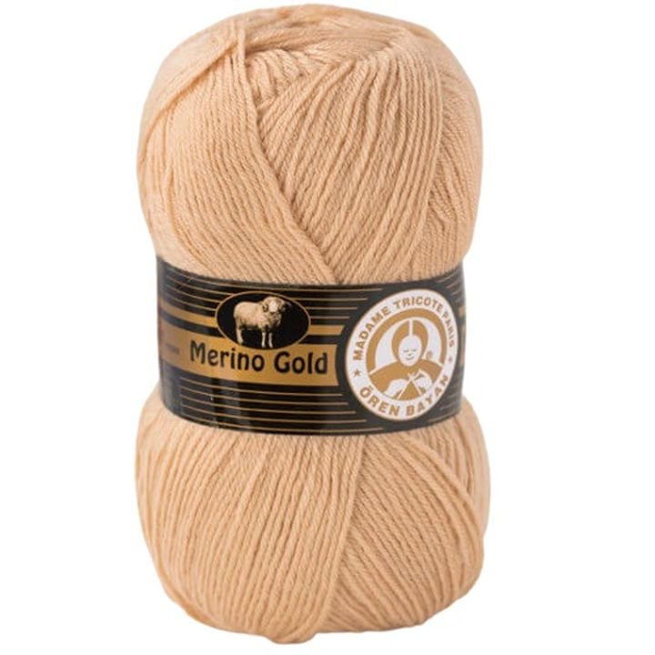 Νήμα πλεξίματος Madame Tricote Paris Merino Gold 100g απαλή υφή