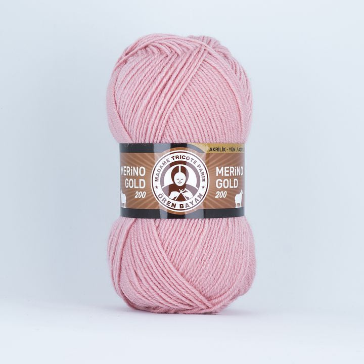 Νήμα πλεξίματος Merino Gold 200, εξαιρετική σύνθεση μαλλιού