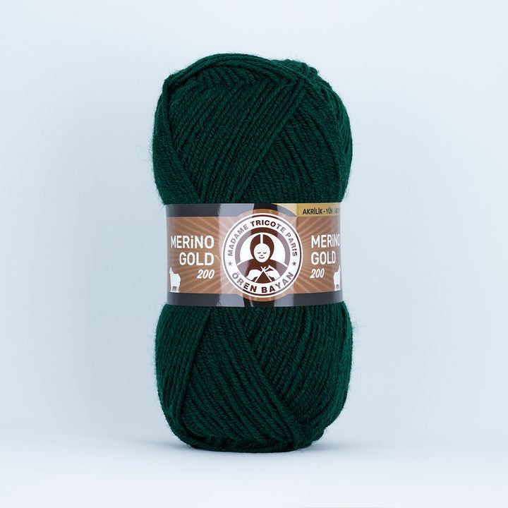Νήμα πλεξίματος Merino Gold 200, εξαιρετική σύνθεση