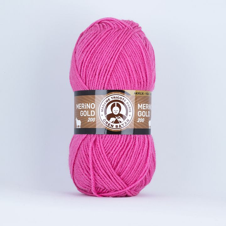 Νήμα πλεξίματος Merino Gold 200, υψηλή ποιότητα ίνας