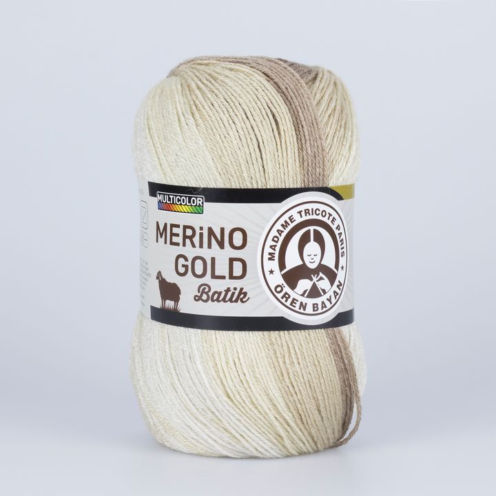 Νήμα πλεξίματος Merino Gold Batik, απαλή σύνθεση μαλλιού