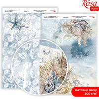 Ocean Dreams A4 χαρτιά scrapbooking | Διάφορα σχέδια