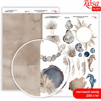 Ocean Dreams A4 χαρτιά scrapbooking | Διάφορα σχέδια