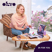 OKTO σετ μοντελισμού σε ξύλινη κορνίζα 21 x 21 cm ΕΜΠΝΕΥΣΗ