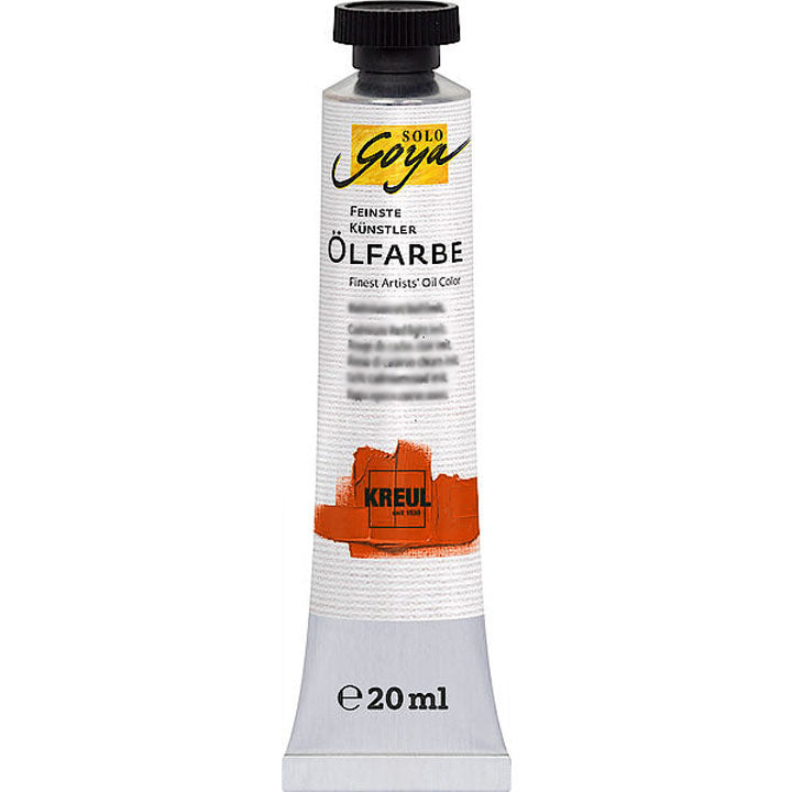 Λαδι Finest Artists Solo Goya 20 ml – Cadmium Orange Imit.