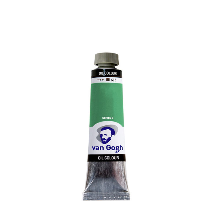 Χρωματα λαδιου Van Gogh 40 ml - 40 αποχρωσεις – smaragd πρασινο