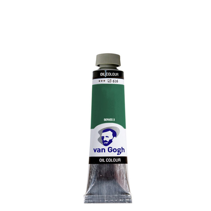 Χρωματα λαδιου Van Gogh 40 ml - 40 αποχρωσεις – viridian πρασινο