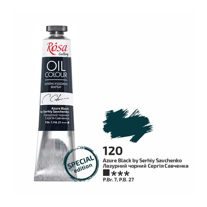 Λαδομπογιές Rosa Gallery 45 ml – 120 κυανό μαύρο από Serhiy Savchenko
