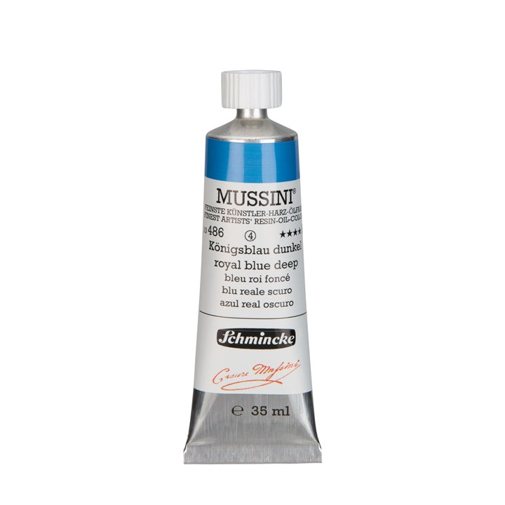 Λαδομπογιές Schmincke MUSSINI 35 ml – 486 Σκούρο Βασιλικό Μπλε