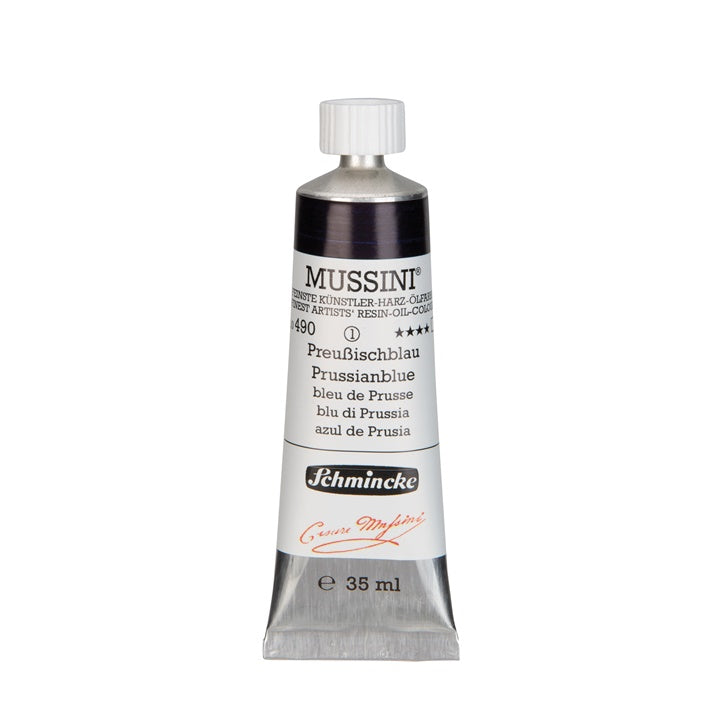 Λαδομπογιές Schmincke MUSSINI 35 ml – 490 Πρωσικό Μπλε