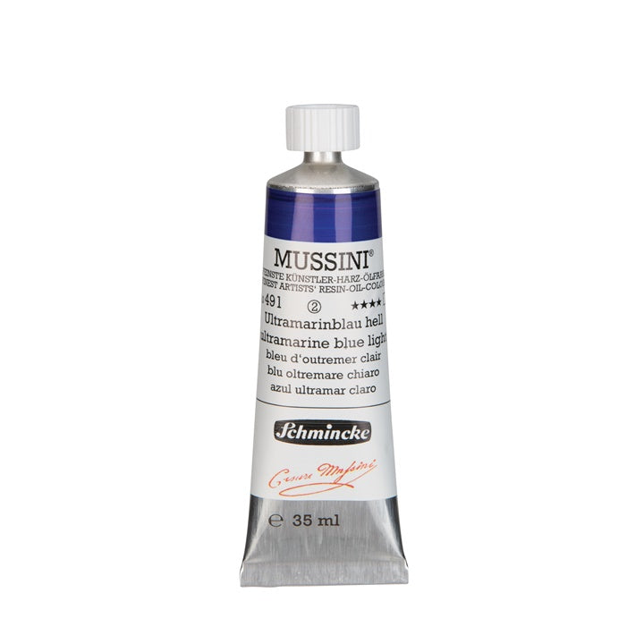 Λαδομπογιές Schmincke MUSSINI 35 ml – 491 Φωτεινό Ουλτραμαρίνη Μπλε