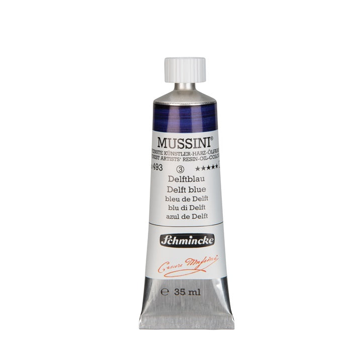 Λαδομπογιές Schmincke MUSSINI 35 ml – 493 Ντελφτ Μπλε