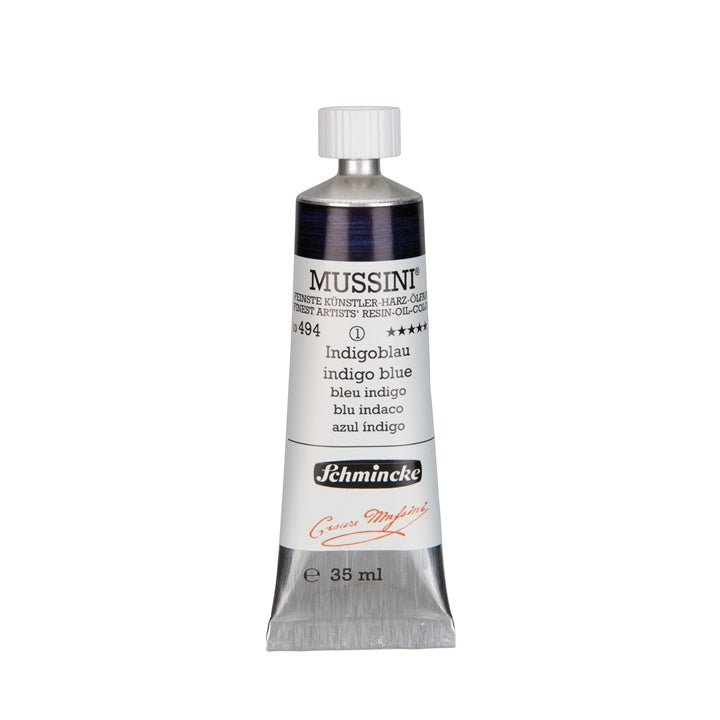 Λαδομπογιές Schmincke MUSSINI 35 ml – 494 Ινδικό Μπλε