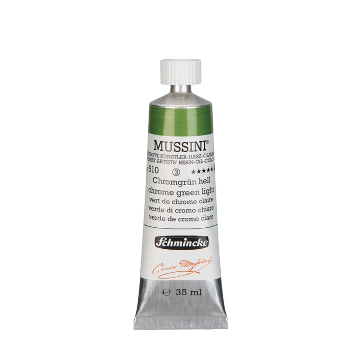 Λαδομπογιές Schmincke MUSSINI 35 ml – 510 ανοιχτό πράσινο χρωμίου
