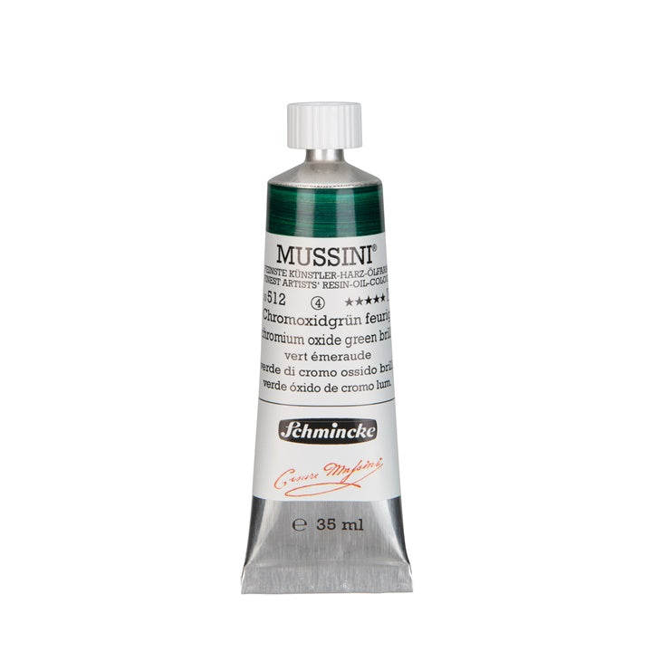 Λαδομπογιές Schmincke MUSSINI 35 ml – 512 Πράσινο Οξείδιο Χρωμίου