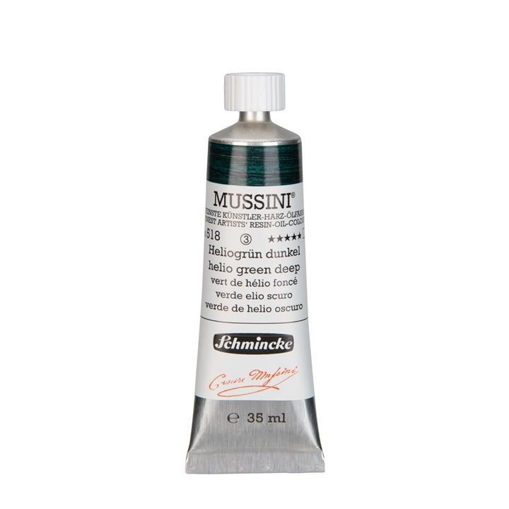 Λαδομπογιές Schmincke MUSSINI 35 ml – 518 Σκούρο Ηλιοπράσινο