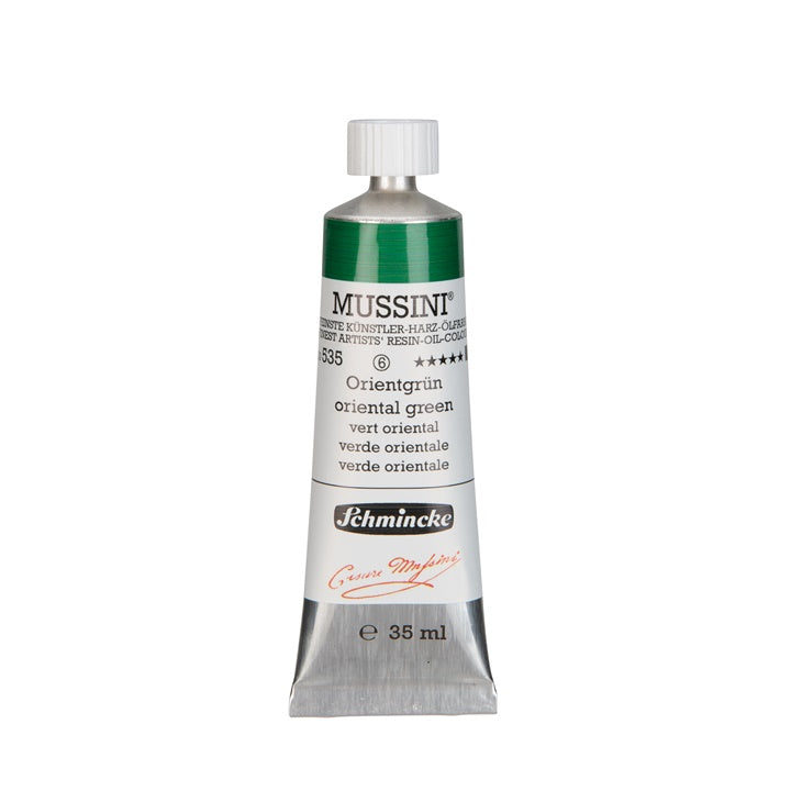 Λαδομπογιές Schmincke MUSSINI 35 ml – 535 Ανατολικό Πράσινο
