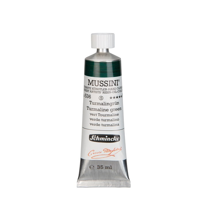 Λαδομπογιές Schmincke MUSSINI 35 ml – 536 τουρμαλίν πράσινο