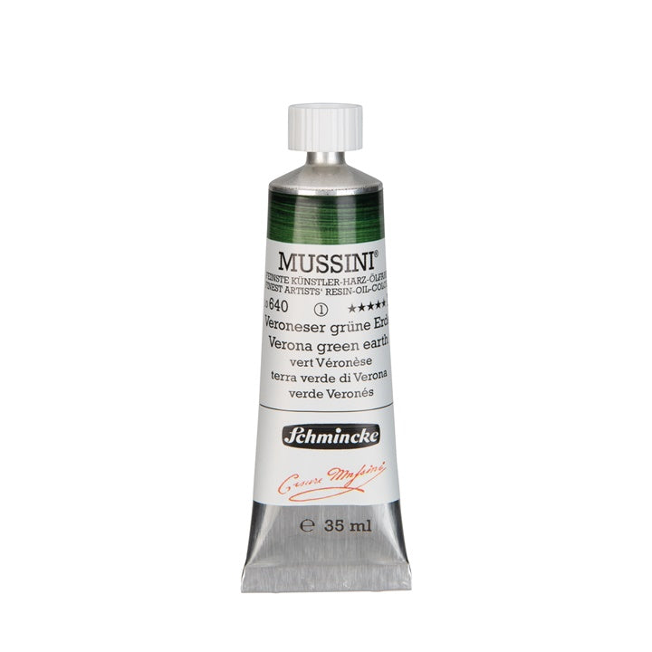 Λαδομπογιές Schmincke MUSSINI 35 ml – 640 γήινο πράσινο Βερόνας
