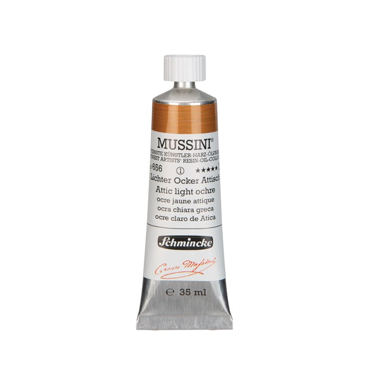 Λαδομπογιές Schmincke MUSSINI 35 ml – 656 Φωτεινή Αττική Ωχρά