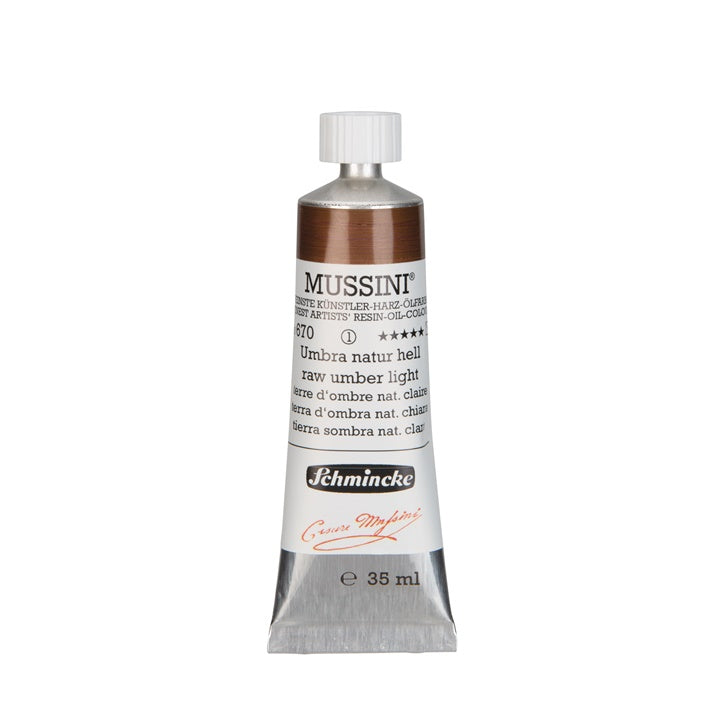 Λαδομπογιές Schmincke MUSSINI 35 ml – 670 Ακατέργαστο Ούμπερ Ανοιχτό