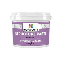 Ομαλή λευκή πάστα διάρθρωσης από την Kompozit | Διάφοροι τόμοι