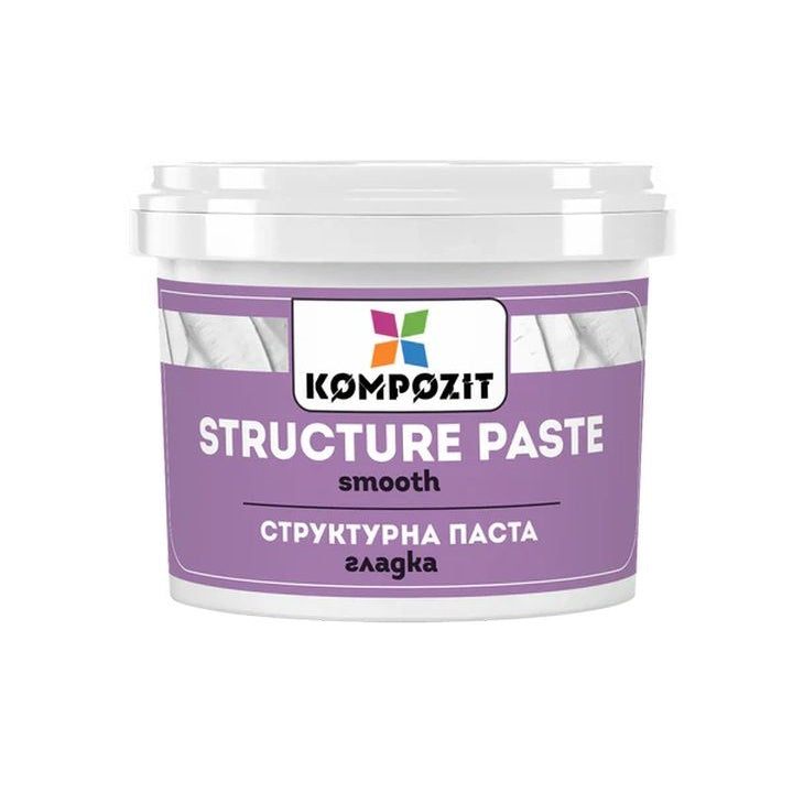 Ομαλή λευκή πάστα διάρθρωσης από την Kompozit | Διάφοροι τόμοι