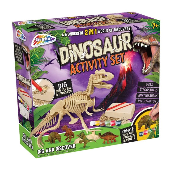 Παιδικό δημιουργικό σετ Grafix Dinosaur
