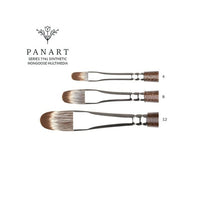 PanArt 7741 Βούρτσα Filbert - Συνθετικές τρίχες Mongoose | Διάφορα μεγέθη