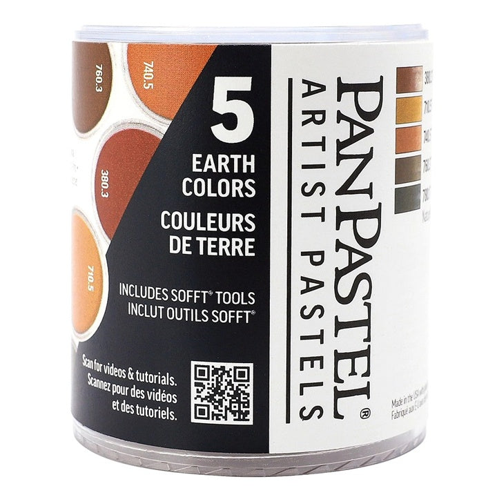 PanPastel Earth Tones Golden Set - 5 τεμάχια