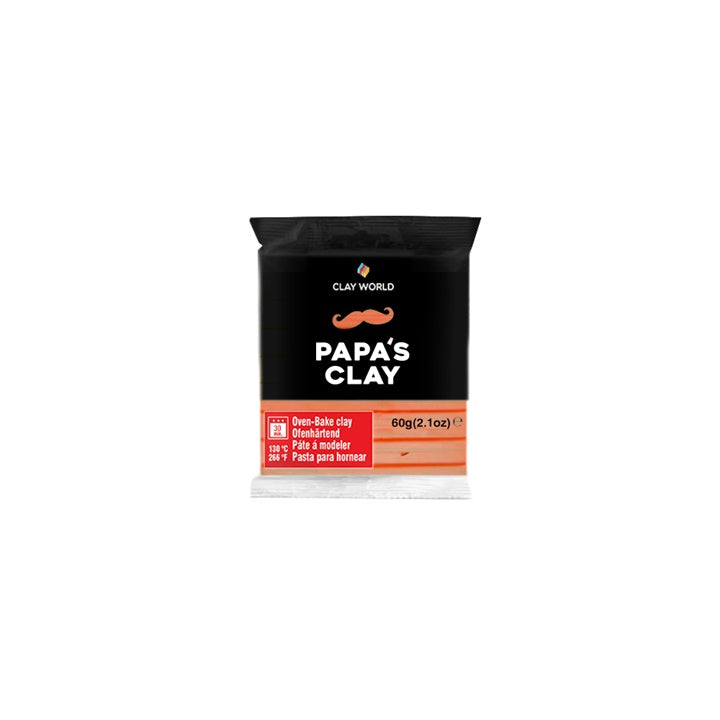 Papa's Clay Πηλός πολυμερούς 60g | Διάφορες αποχρώσεις | διάφορες αποχρώσεις