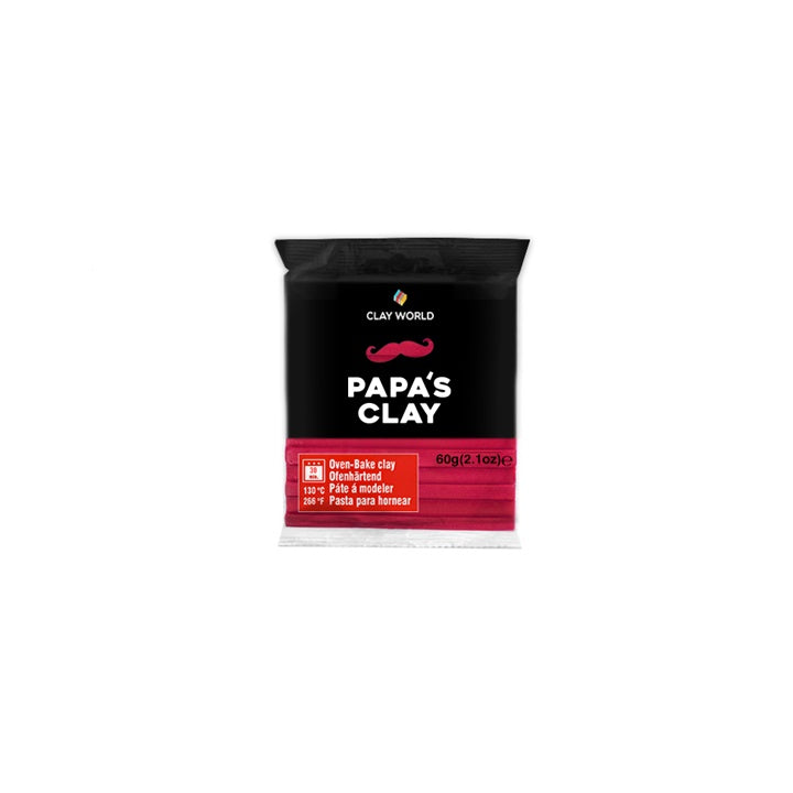 Papa's Clay Πηλός πολυμερούς 60g | Διάφορες αποχρώσεις | διάφορες αποχρώσεις