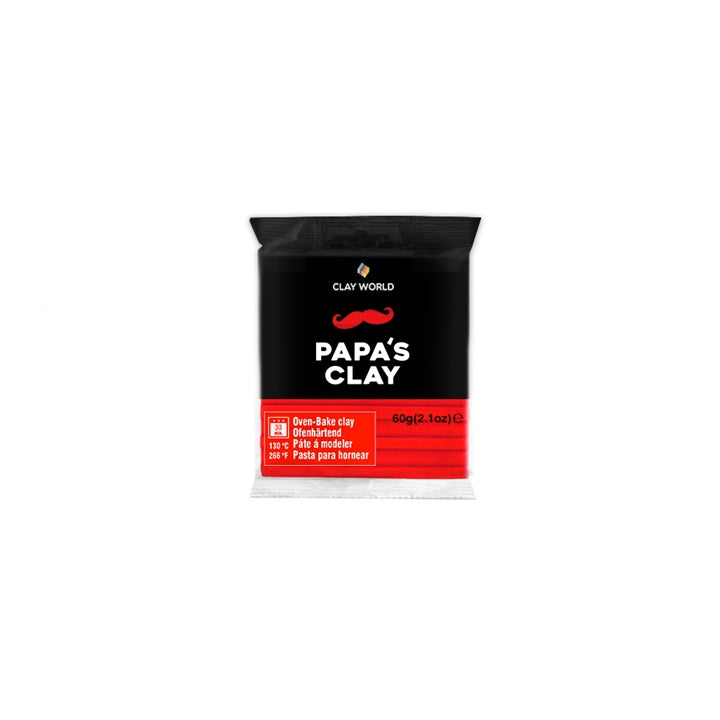 Papa's Clay Πηλός πολυμερούς 60g | Διάφορες αποχρώσεις | διάφορες αποχρώσεις