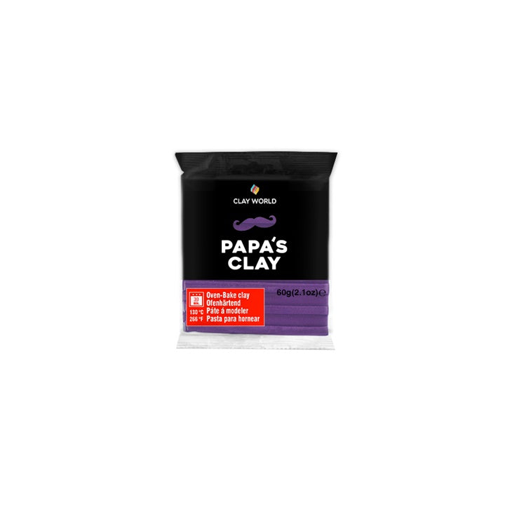 Papa's Clay Πηλός πολυμερούς 60g | Διάφορες αποχρώσεις | διάφορες αποχρώσεις