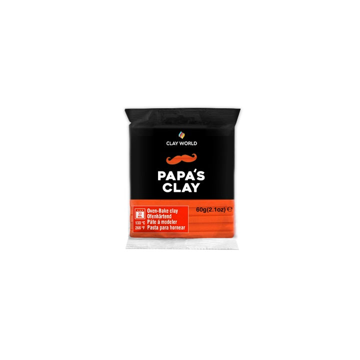 Papa's Clay Πηλός πολυμερούς 60g | Διάφορες αποχρώσεις | διάφορες αποχρώσεις