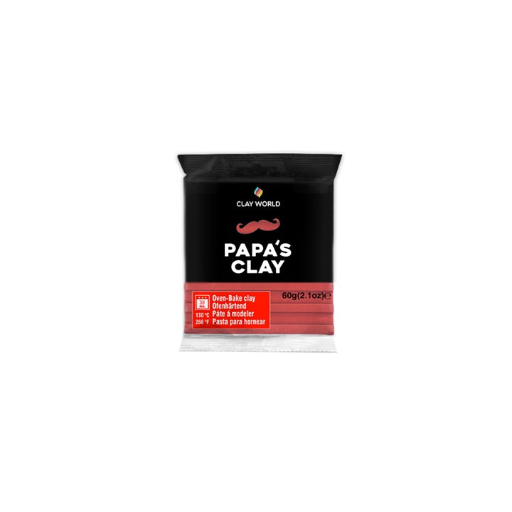 Papa's Clay Πηλός πολυμερούς 60g | Διάφορες αποχρώσεις | διάφορες αποχρώσεις