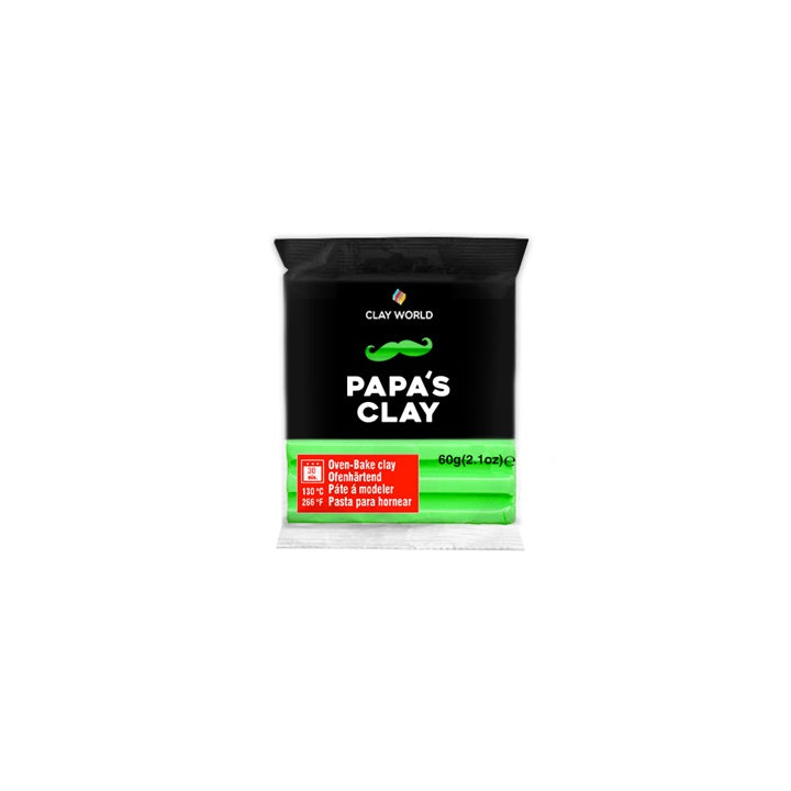 Papa's Clay Πηλός πολυμερούς 60g | Διάφορες αποχρώσεις | διάφορες αποχρώσεις