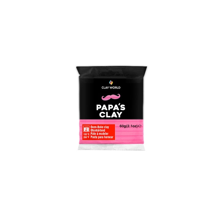 Papa's Clay Πηλός πολυμερούς 60g | Διάφορες αποχρώσεις | διάφορες αποχρώσεις