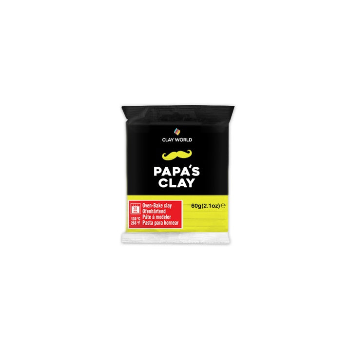 Papa's Clay Πηλός πολυμερούς 60g | Διάφορες αποχρώσεις | διάφορες αποχρώσεις