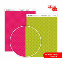 Χρώμα στυλ A4 χαρτιά scrapbooking – Αρ. 6