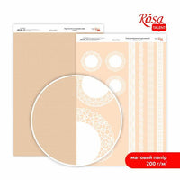 Δαντέλα A4 χαρτιά scrapbooking – αριθ. 7