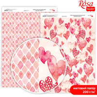 Love Mood A4 χαρτιά scrapbooking – Νο. 5