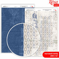 Ανδρικό στυλ A4 χαρτιά scrapbooking – Νο. 3