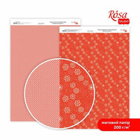 Τρυφερότητα Λουλούδια A4 χαρτιά Scrapbooking – αριθ. 1