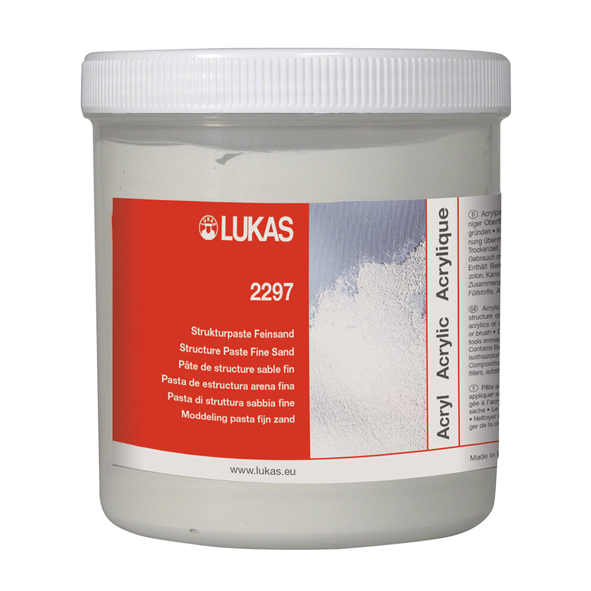 Πάστα δόμησης LUKAS Λεπτή άμμος