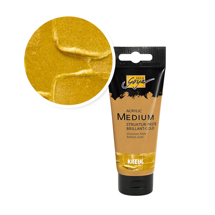 Πάστα δομής Solo Goya Brilliant-Gold 100 ml