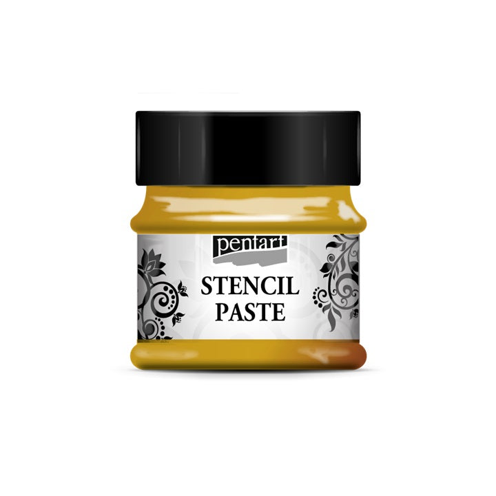 Παστα για στενσιλ μεταλλικο Stencil Paste Pentart 50ml | διάφορα χρώματα